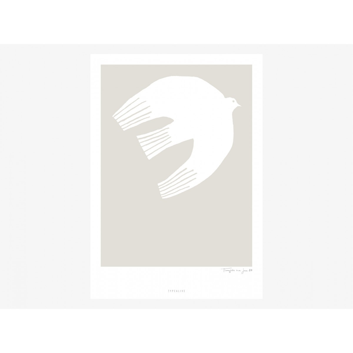 typealive / Thoughts Are Free No. 2