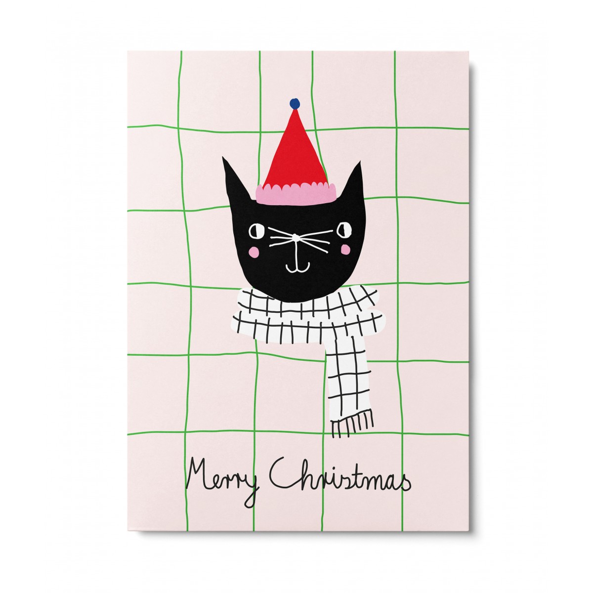 UNTER PINIEN – Christmas Cat – Postkarte