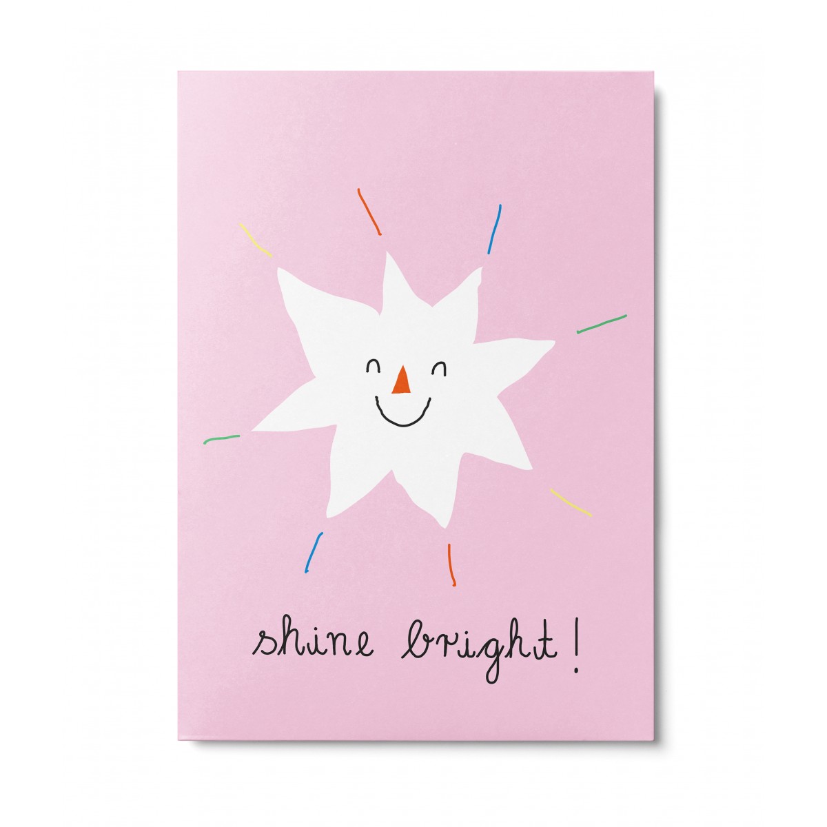 UNTER PINIEN – shine bright – Postkarte