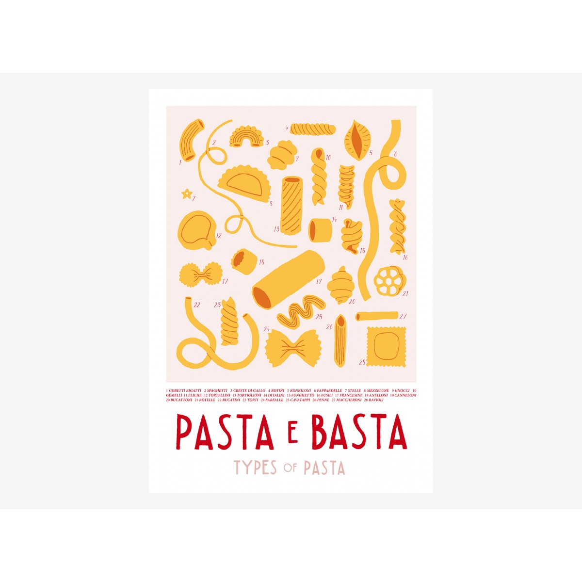 typealive / Print / Pasta e Basta