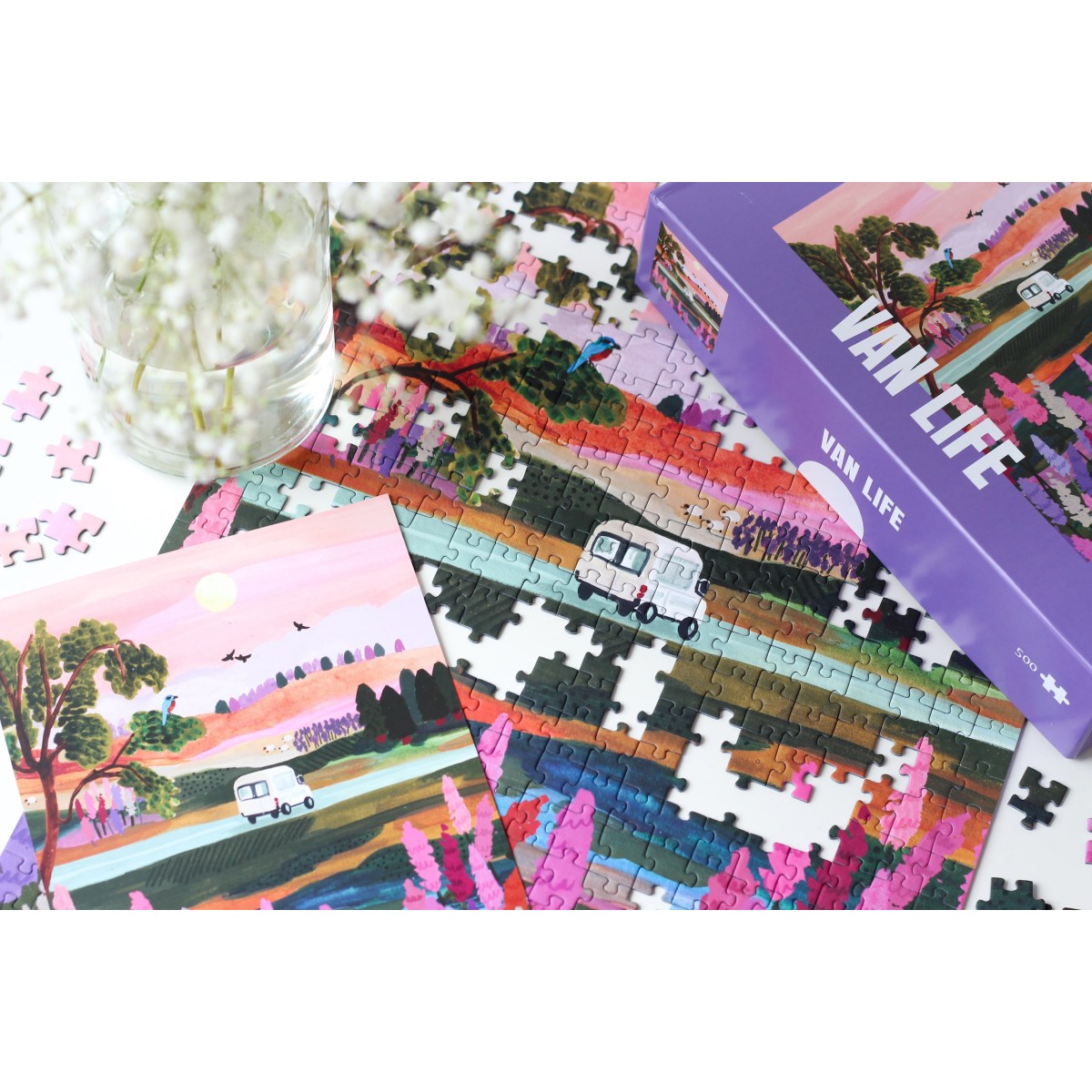 Piecely Van Life Puzzle, 500 Teile