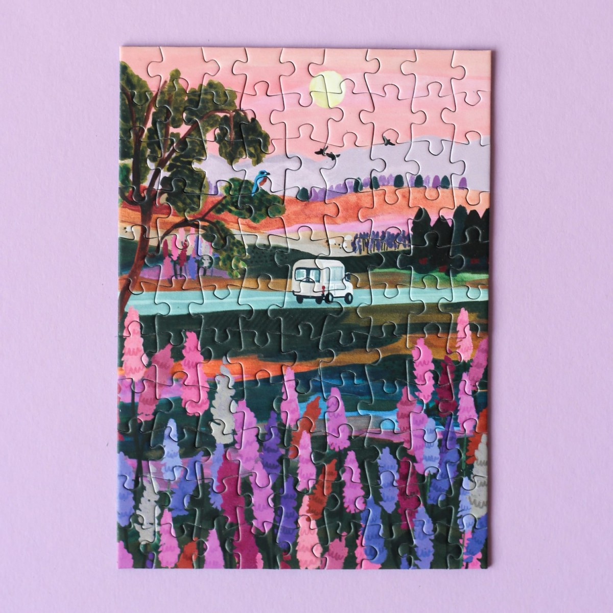 Piecely Van Life Minipuzzle, 99 Teile