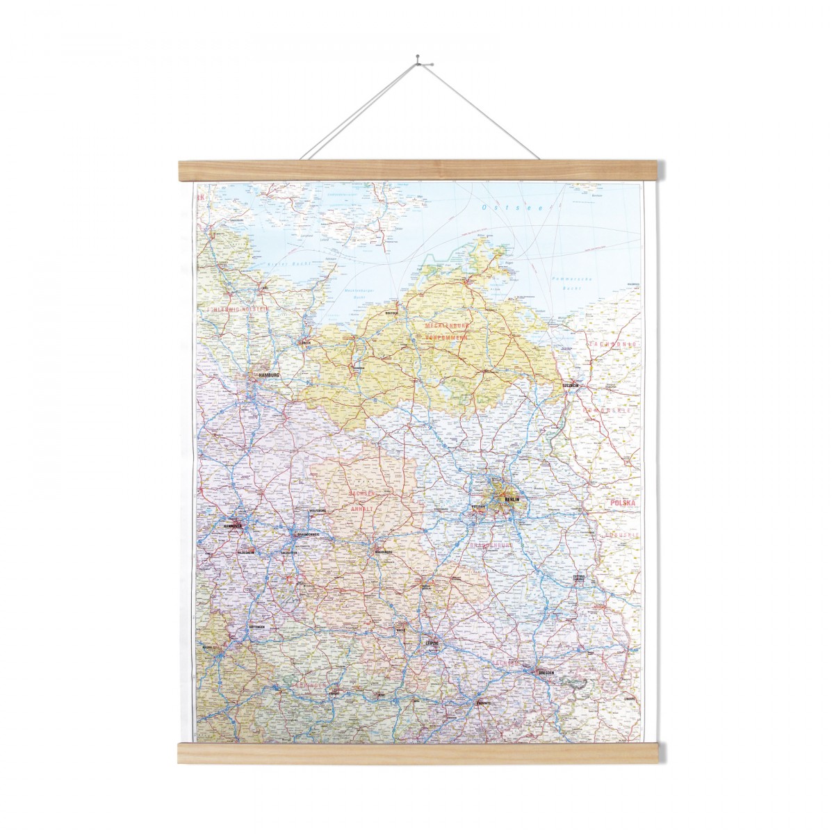 Magnetische Posterleiste Esche 70 cm