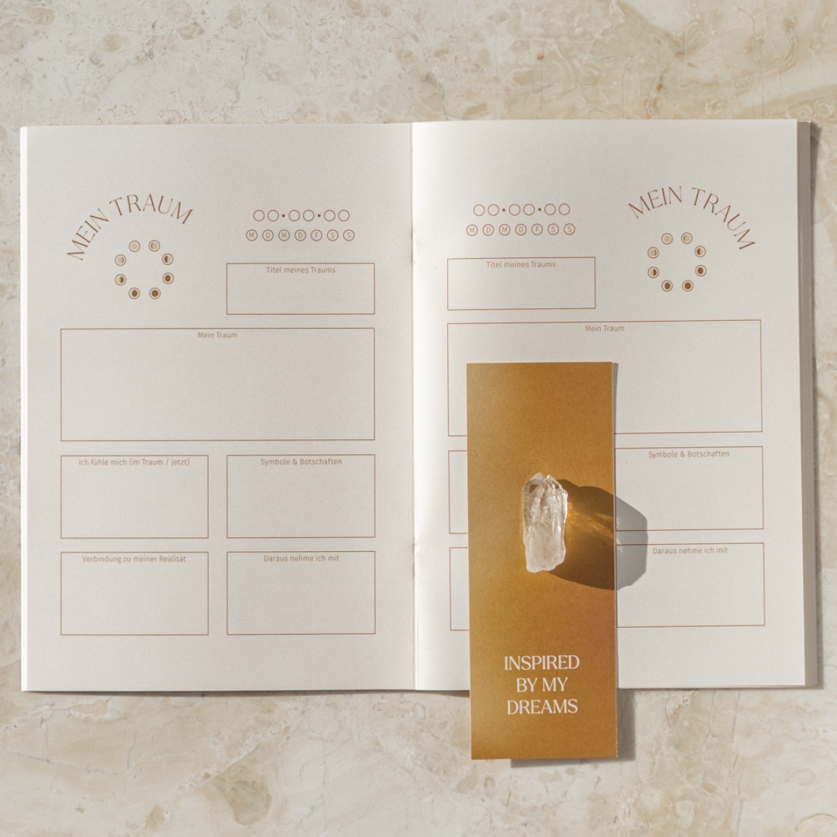 MOON, DREAM & RITUAL Journals (3er-Set "Magical Moments") von REYOUNITE