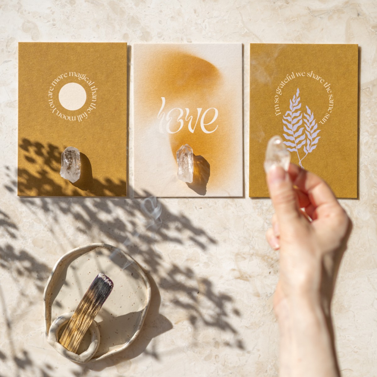 "You are a wonderful soul" Postkarte mit Briefumschlag von REYOUNITE
