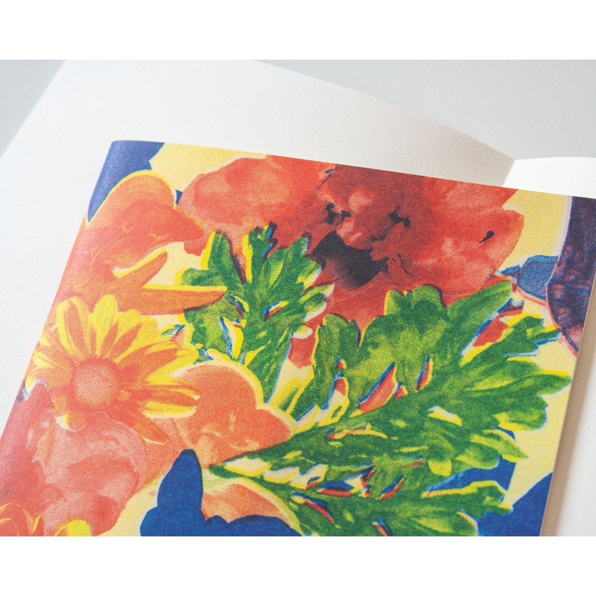 Notizheft A5 Riso flowers // Papaya paper products