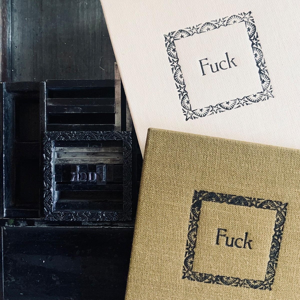 Fuck
Letterpress von papelami