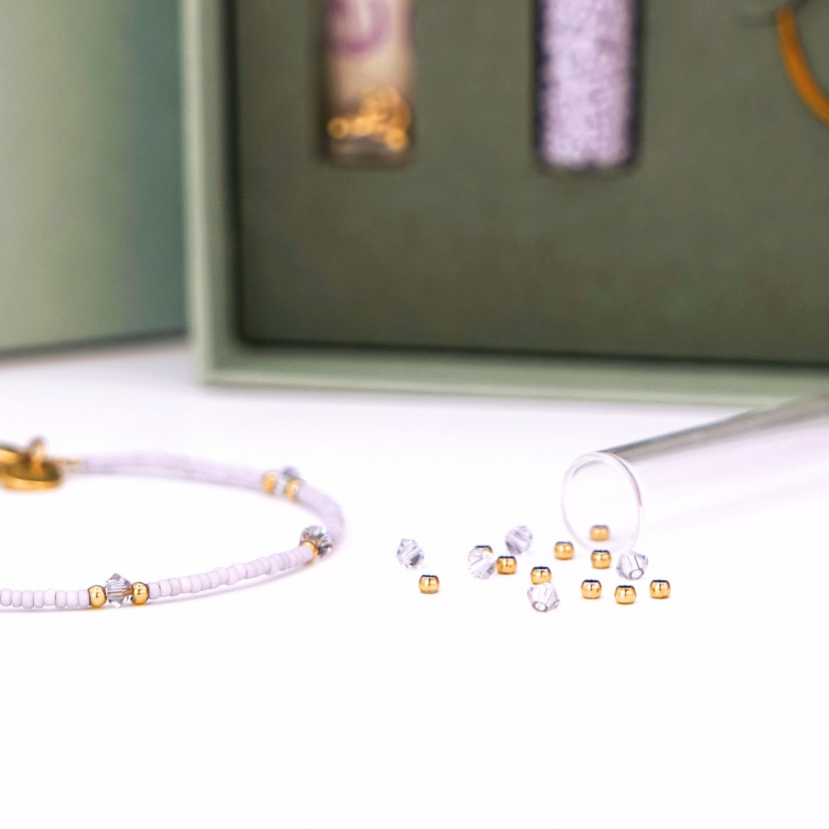 DIY-Set Armband mit Swarovski I wasserfest & plastikfrei I ever so tiny