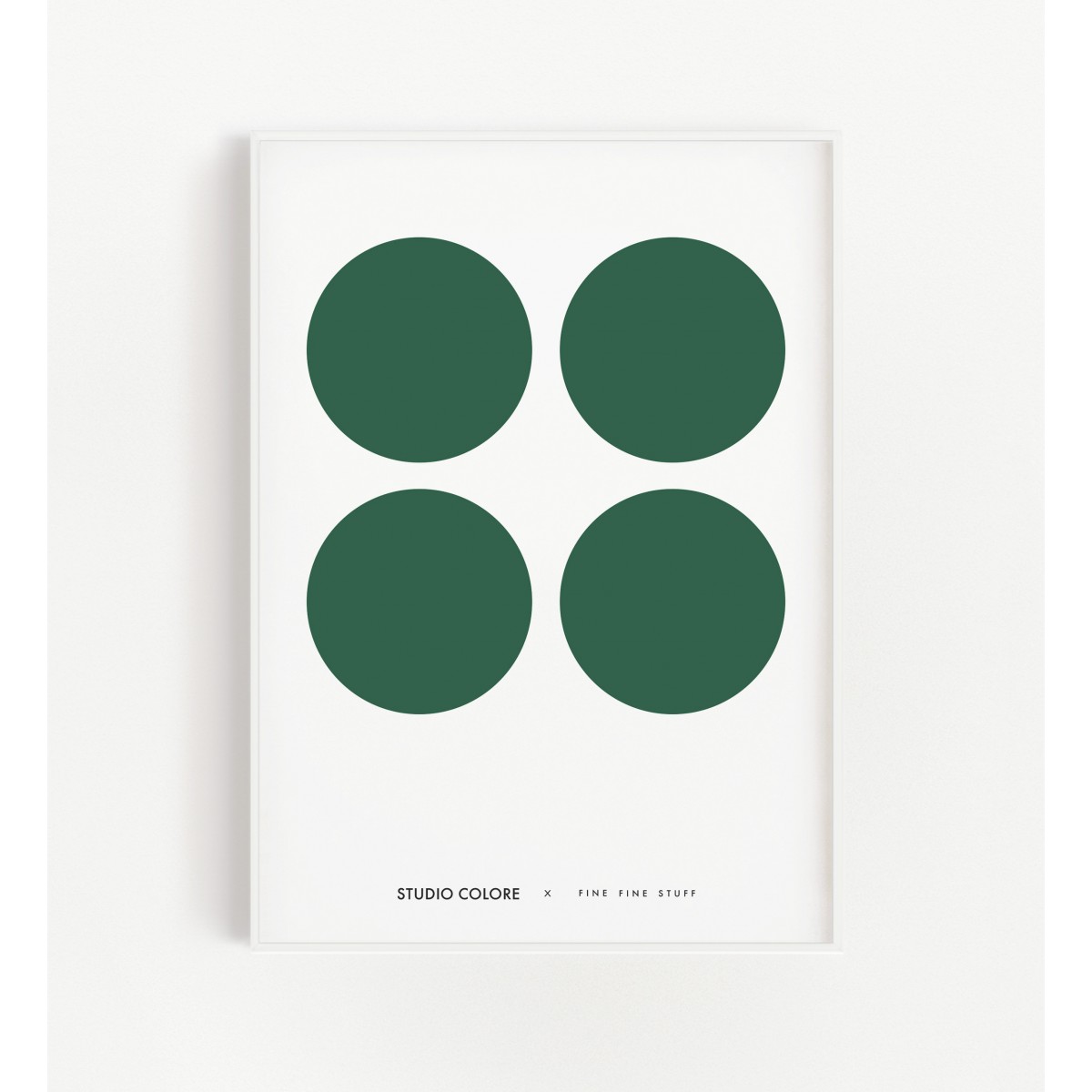 FINE FINE STUFF - 4er Posterset - Muted no. 02 - 30x40 Poster