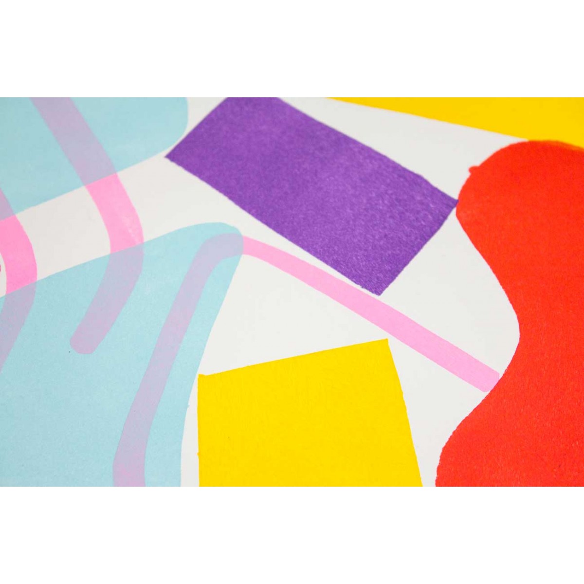 Martin Krusche - Stencilprint »Social Distancing #1« 50x70cm