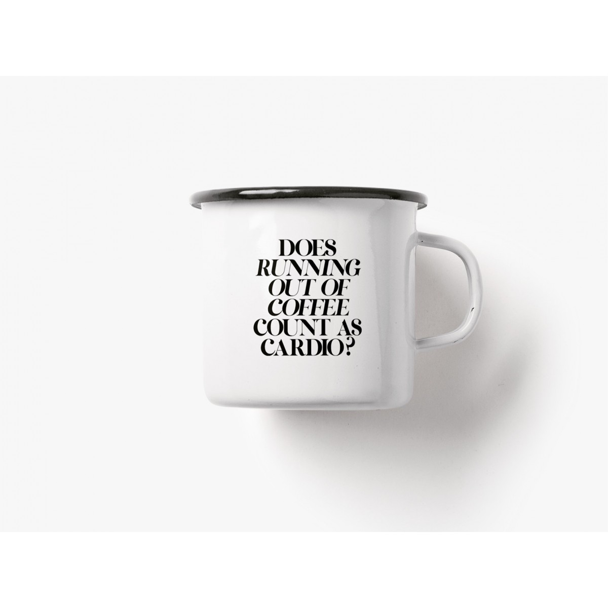 typealive / Emaillebecher Tasse / Cardio