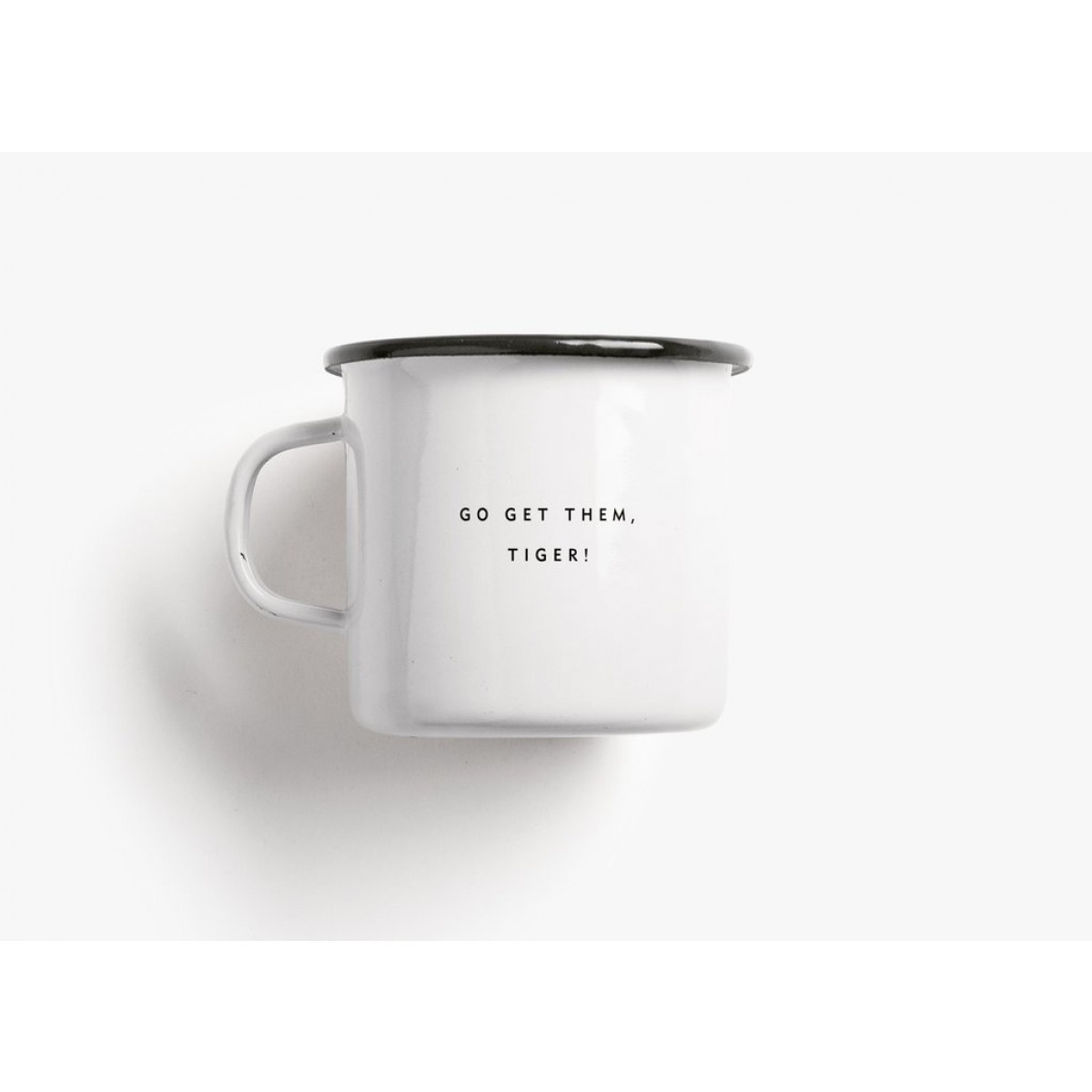 typealive / Emaillebecher Tasse / Tiger