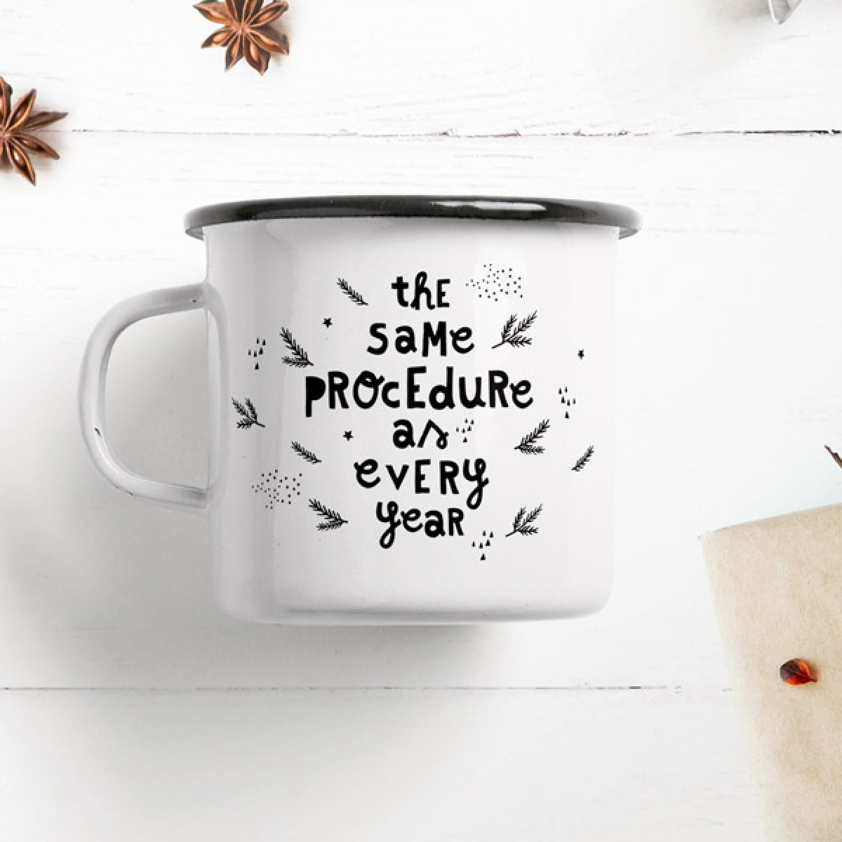 typealive / Emaillebecher Tasse / Procedure