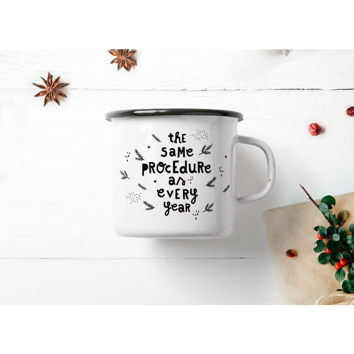 typealive / Emaillebecher Tasse / Procedure