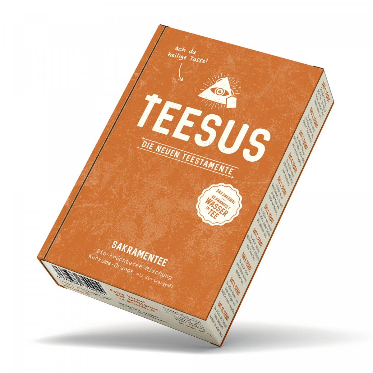 TEESUS Sakramentee – Bio-Früchtetee-Mischung Kurkuma-Orange