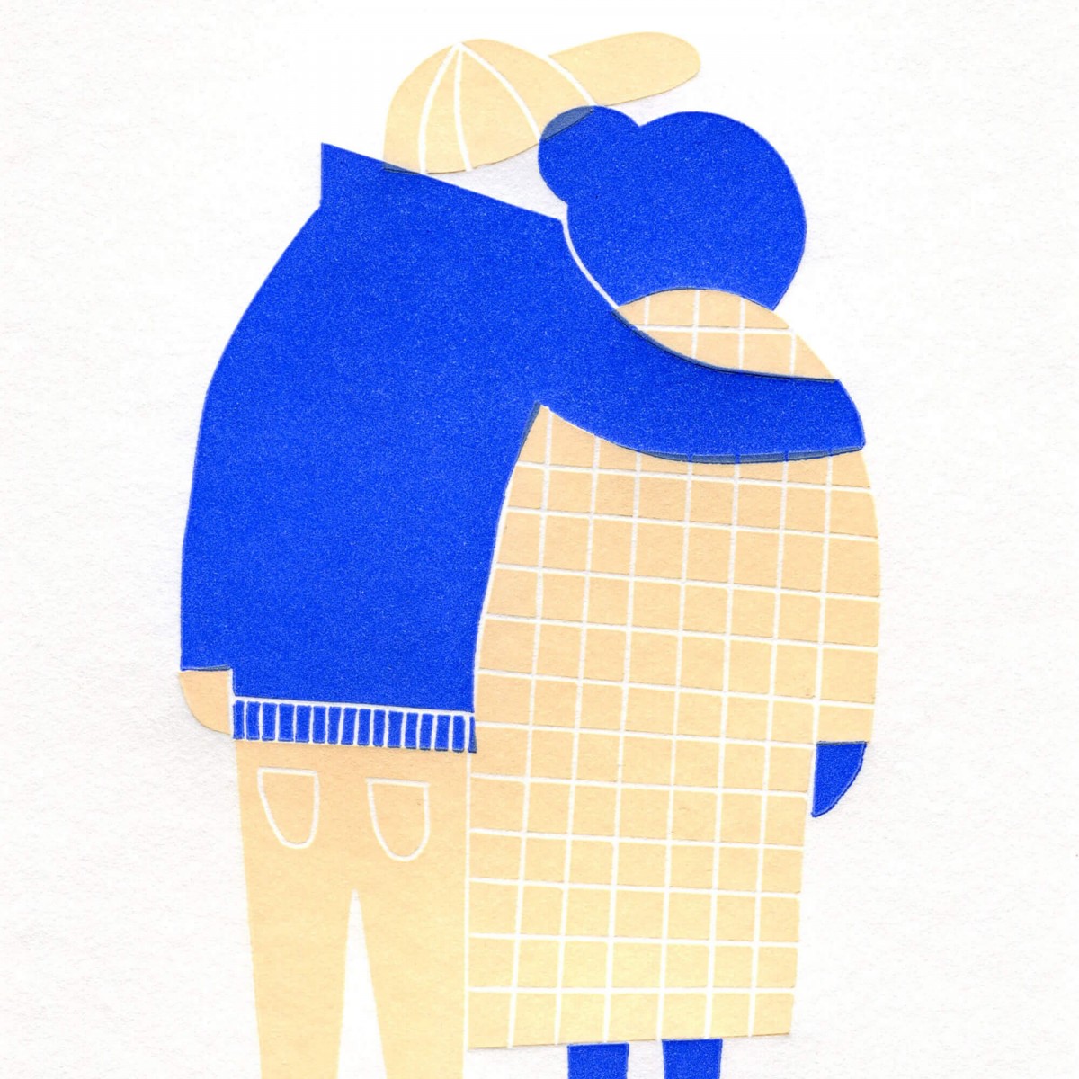 Linoldruck »Together« (18x24cm) / fidu—fine paper goods