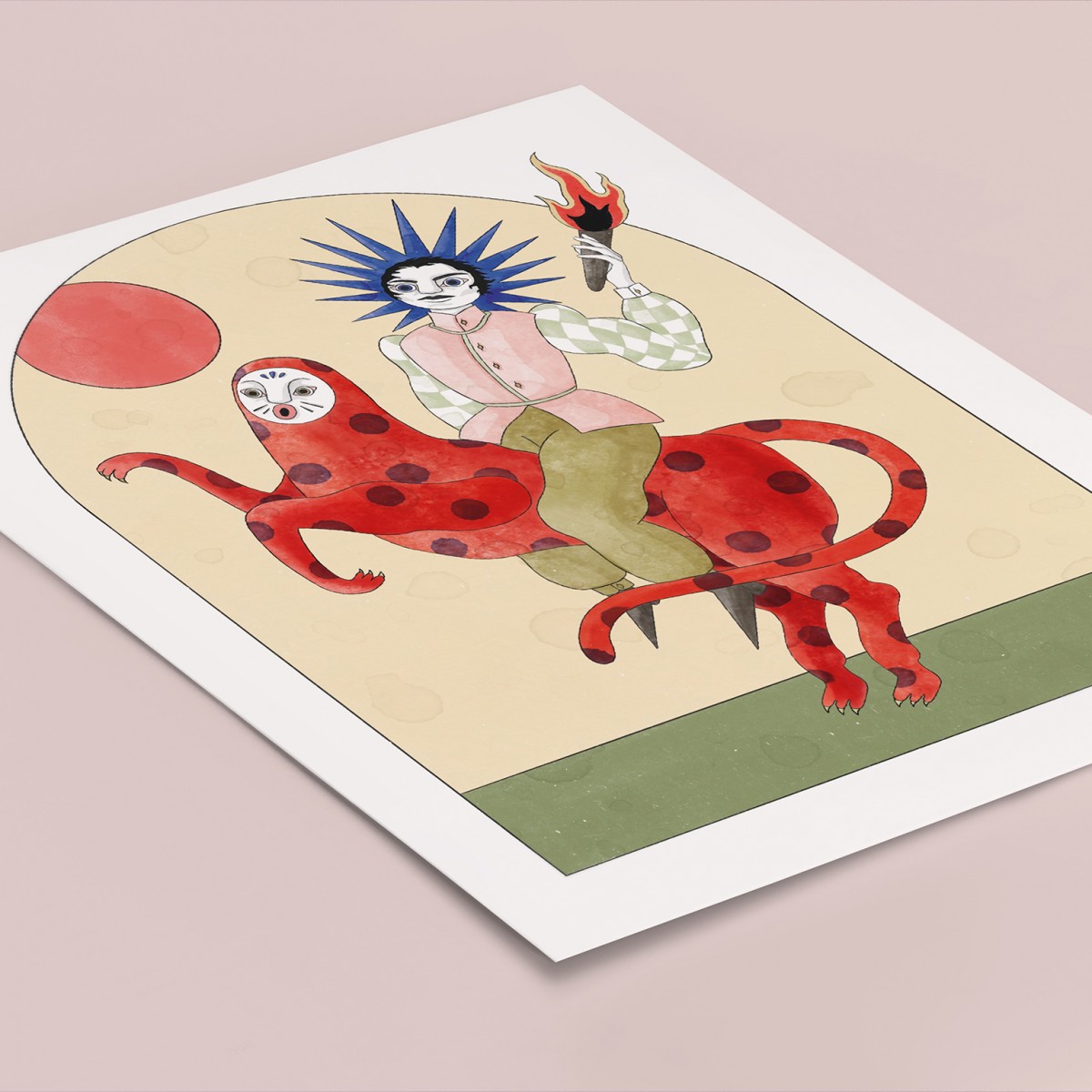 The Naughty District - Print »Medieval Bizarre«, DINA4