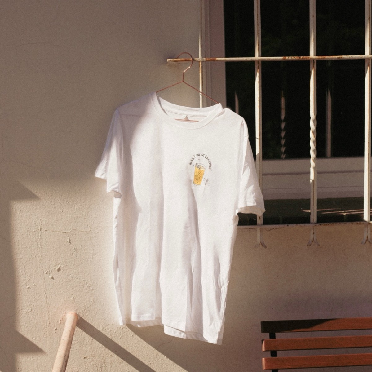 NAKT IM STÖFFSCHE T-Shirt, weiß (unisex)