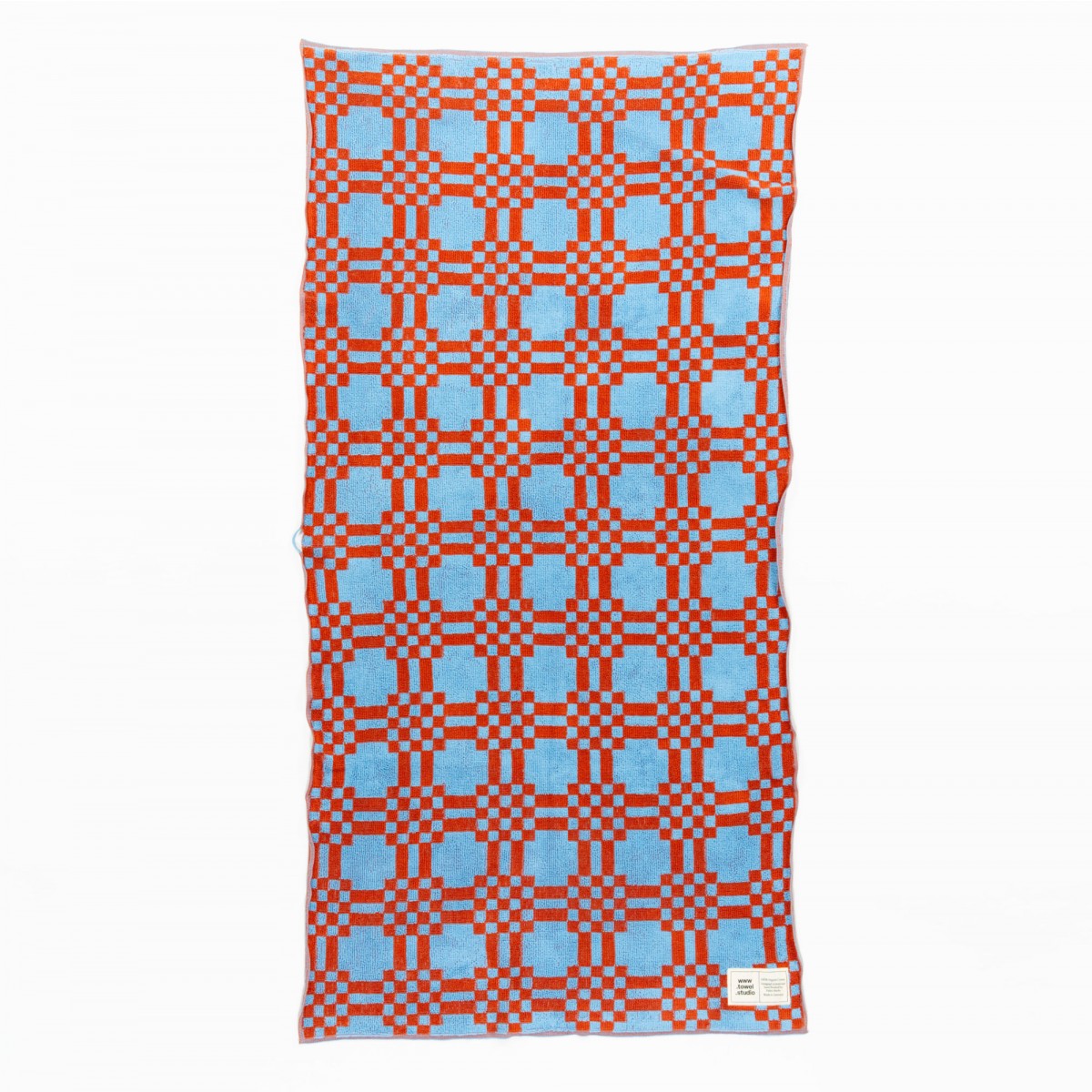 Towel.Studio | Frottee Handtuch Weave | Sky & Brick