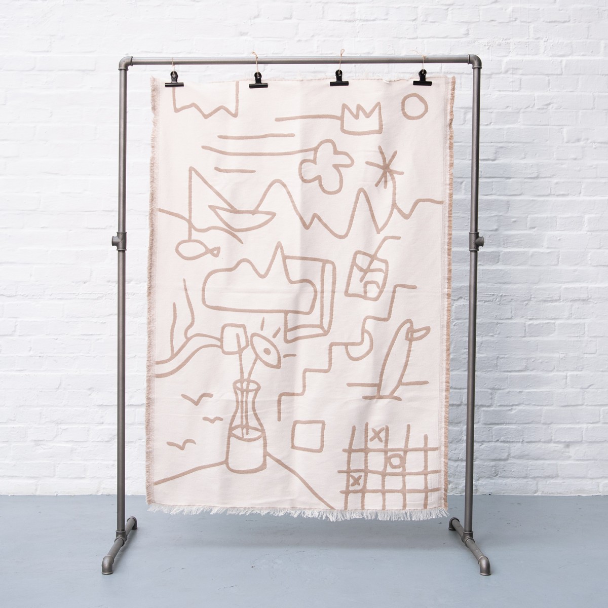 Tagesdecke gewebt & limitiert // "Outdoor Diary I" // 105x155cm