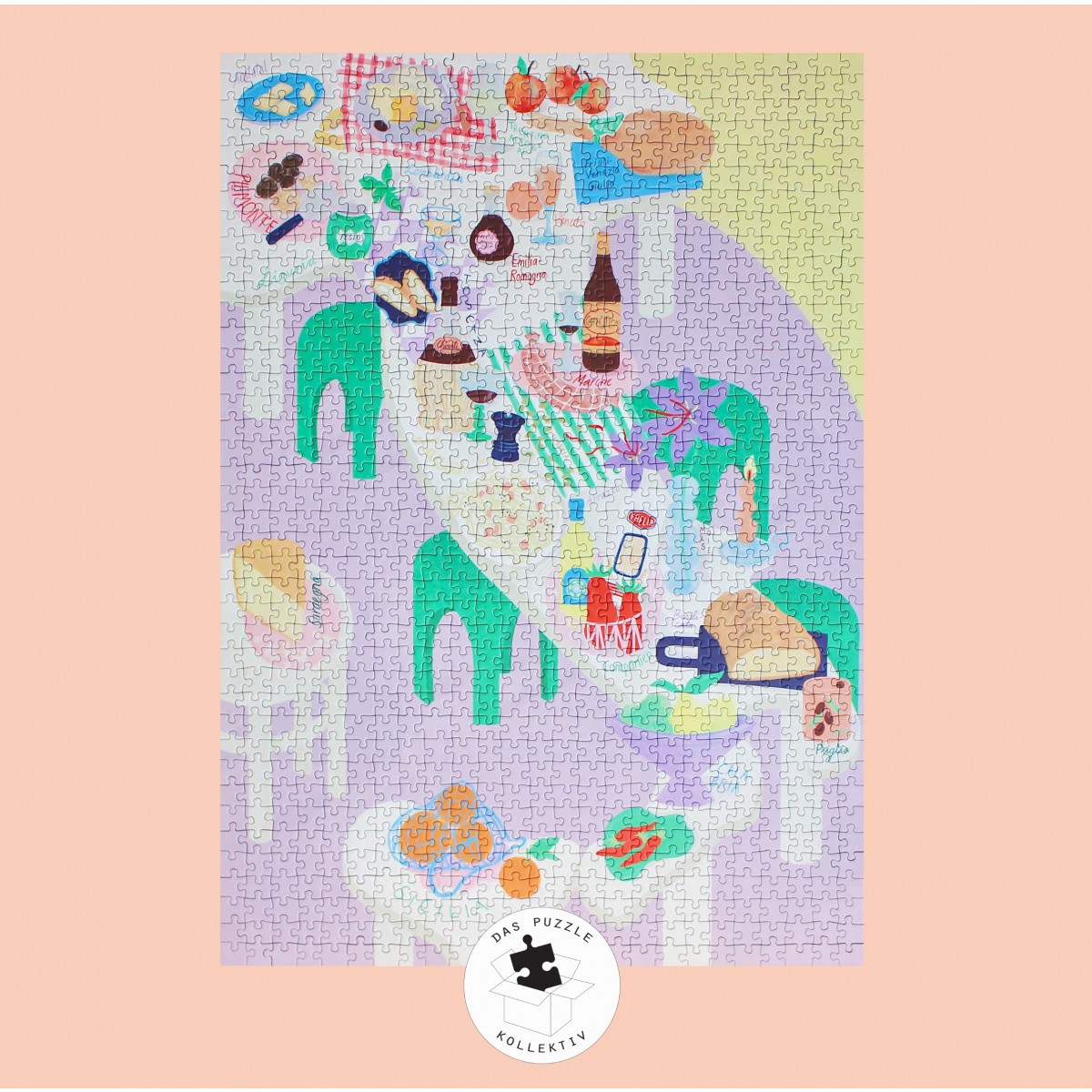 Das Puzzle Kollektiv - Puzzle "Amore" 1000 Teile