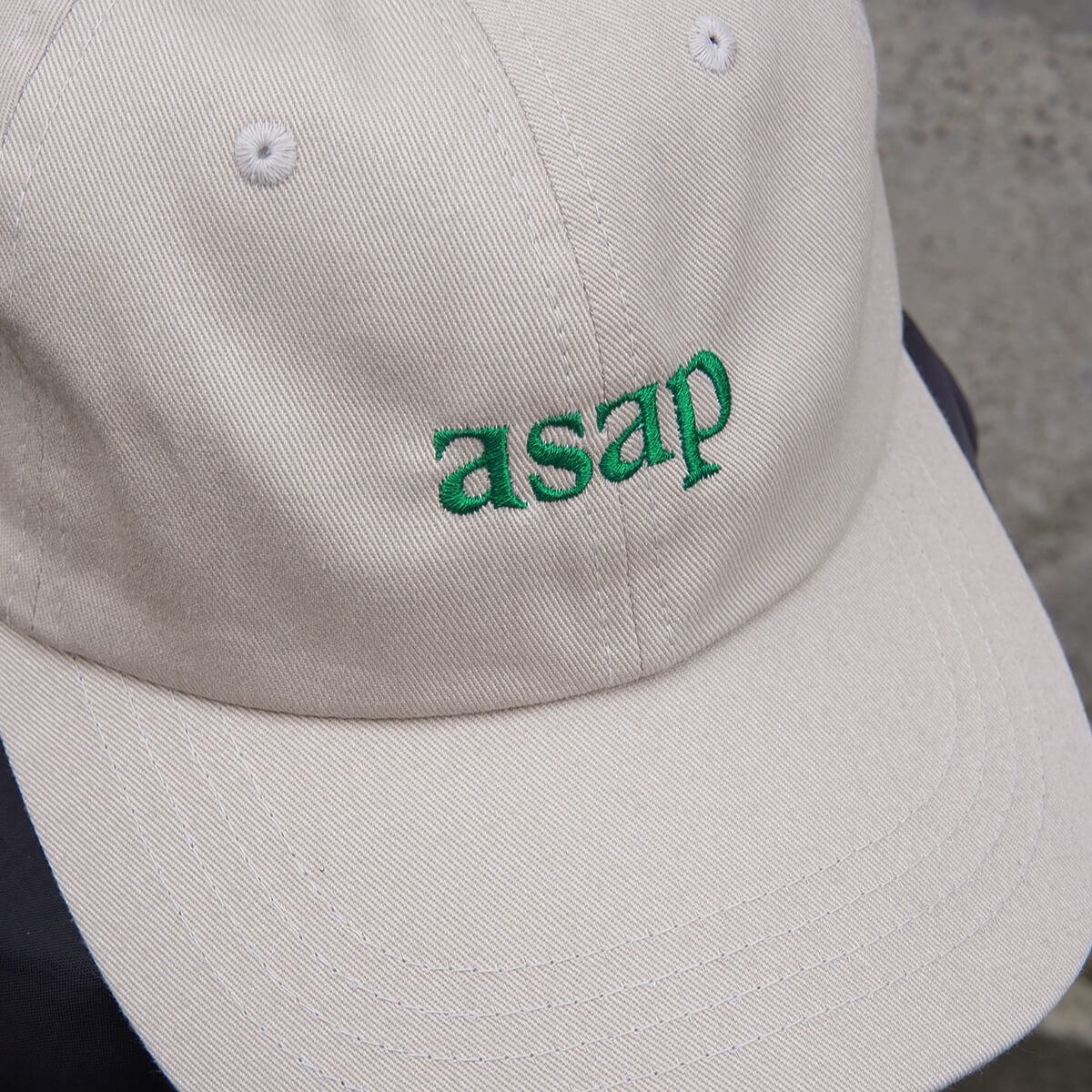 ASAP, as smooth as possible Cap, beige – studio ciao 