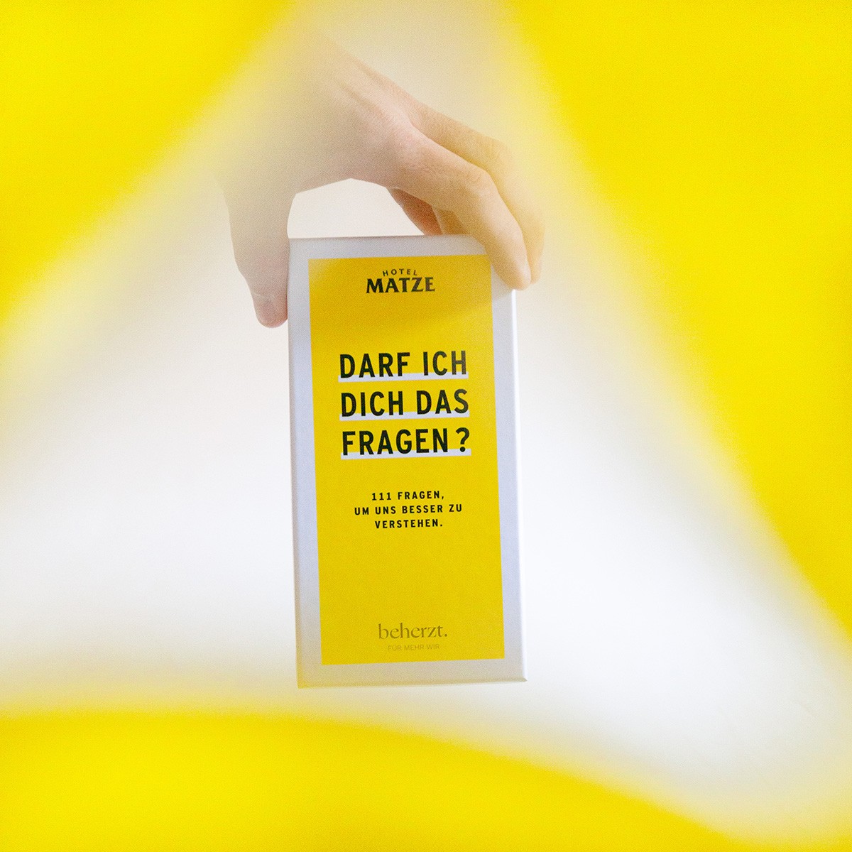 Darf ich dich das fragen? (beherzt. x Matze Hielscher)