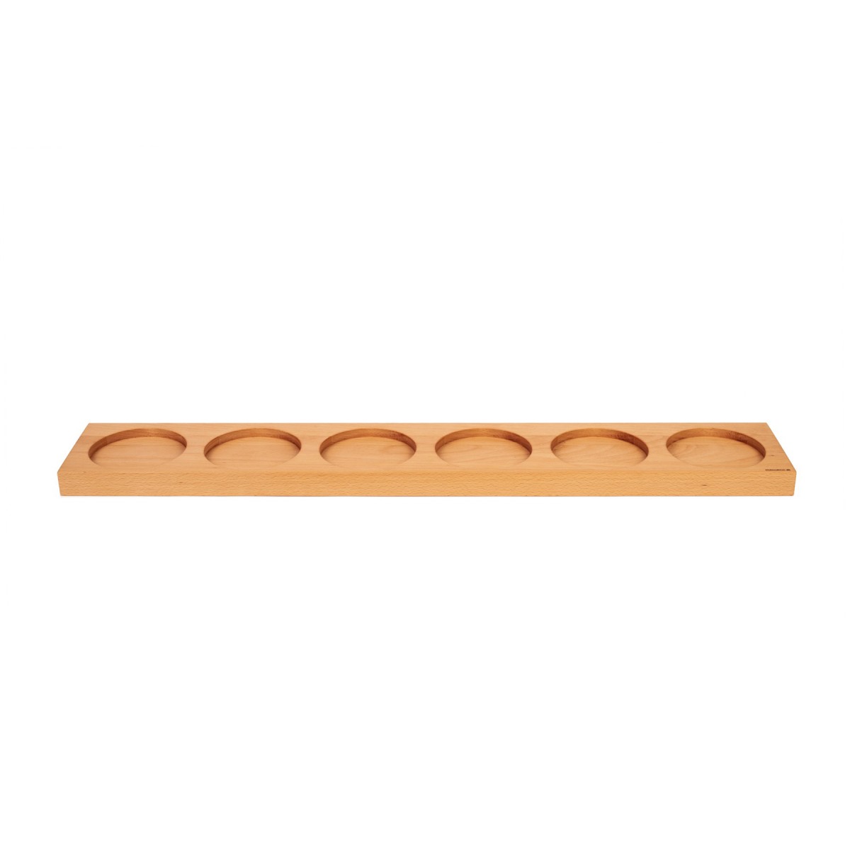 klotzaufklotz Vorratsdosenregal Buche 6er mit kleinen Dosen