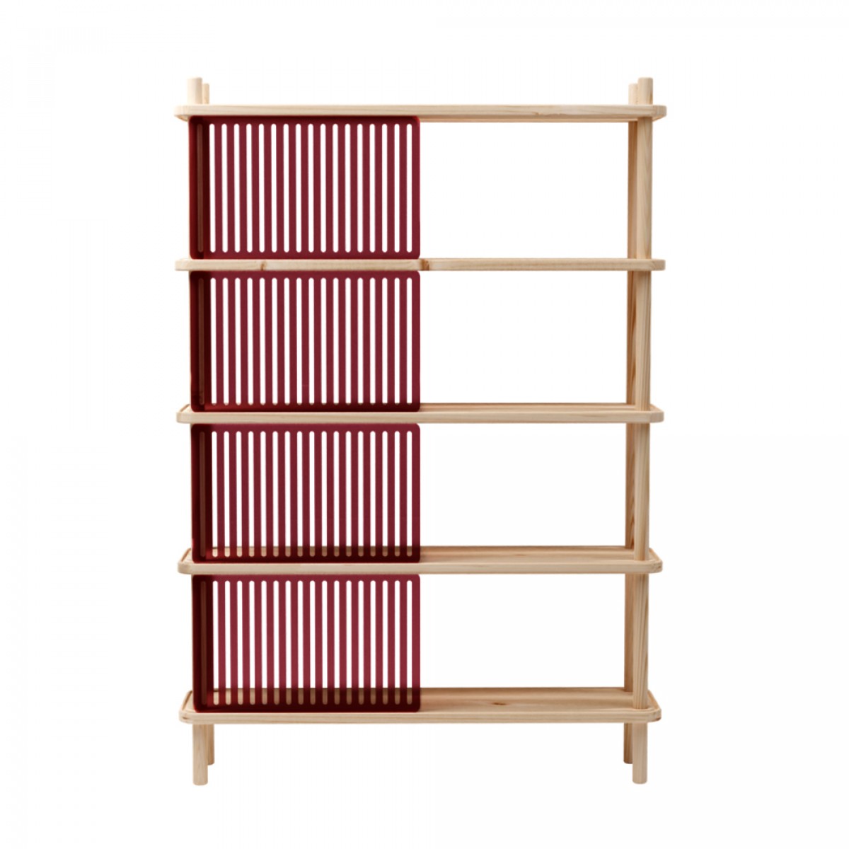 halblang | Regal „Blendend 4“ | Streifen Muster