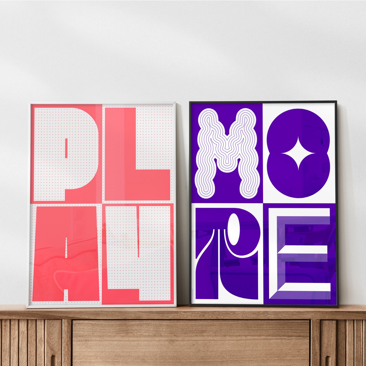 NEW PRINTS ON THE BLOCK / Plakat »Play«