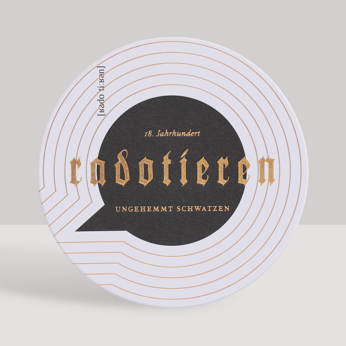 Untersetzer Letterdeckel Wortschätze