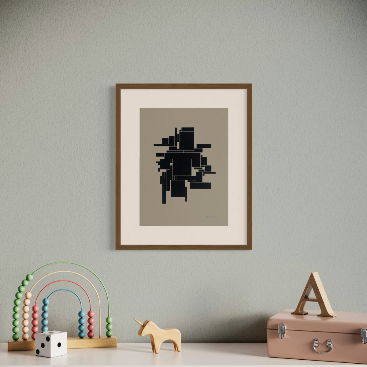 Print now - Riot later ● Off the grid II - Siebdruck