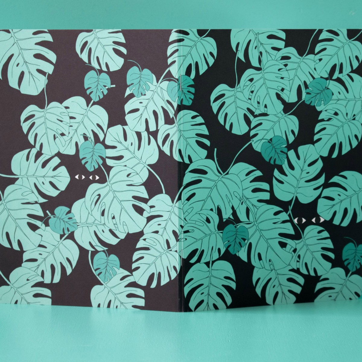 polypodium / monstera - Notizheft - A5