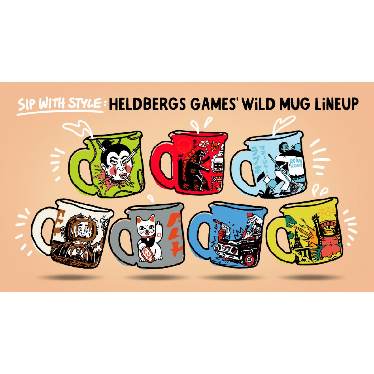 Tasse „F You Neko“ – Heldbergs Games