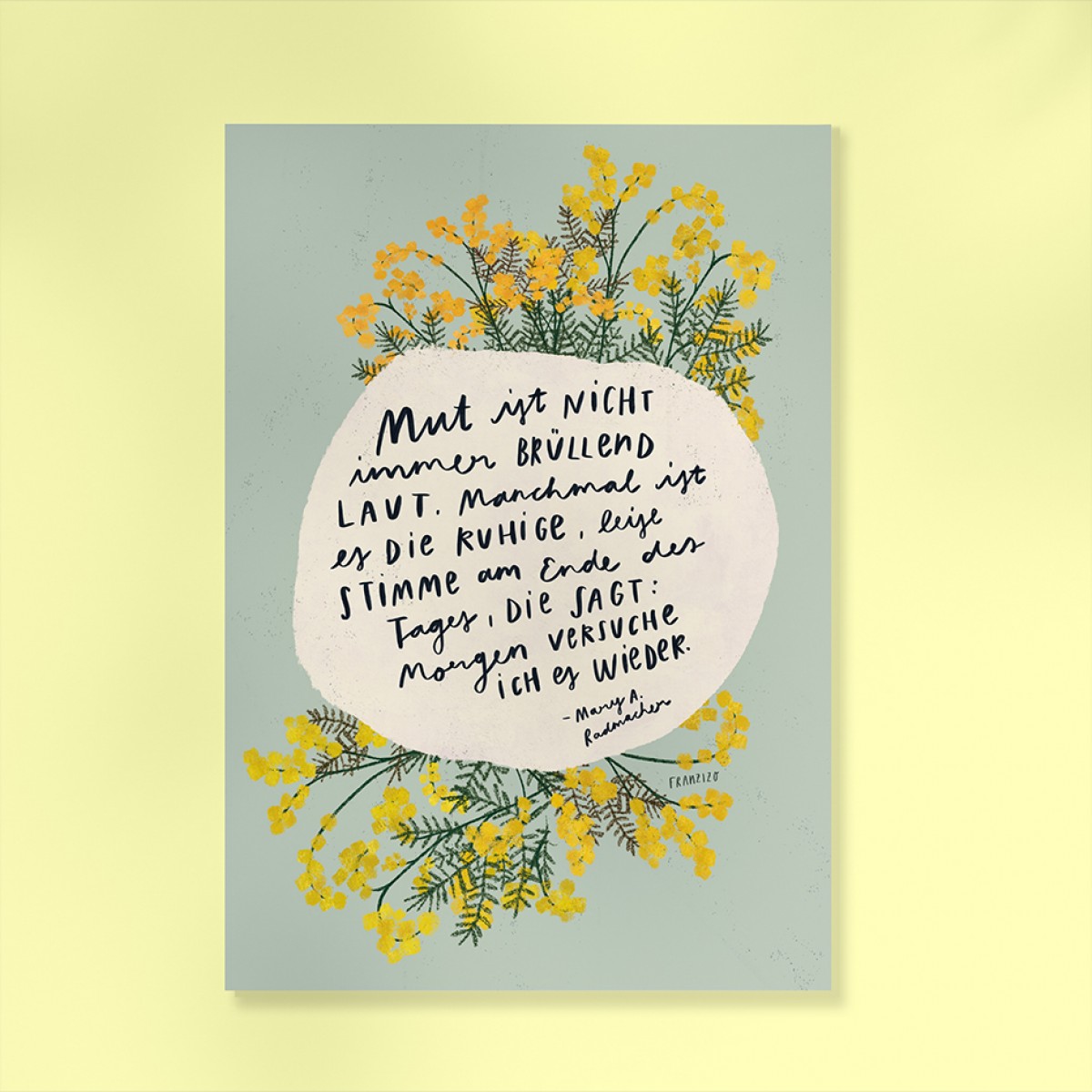 franzizo Print A4 »Mut«