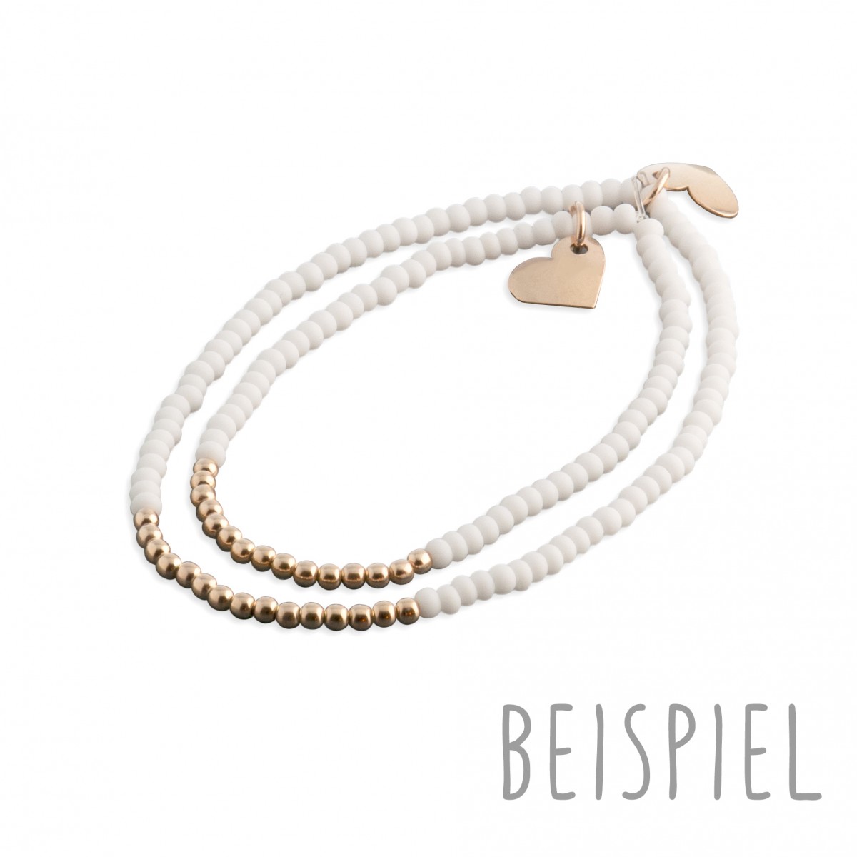DIY KIT „Mutter&Tochter“ Armband in 925er Silber rosé vergoldet