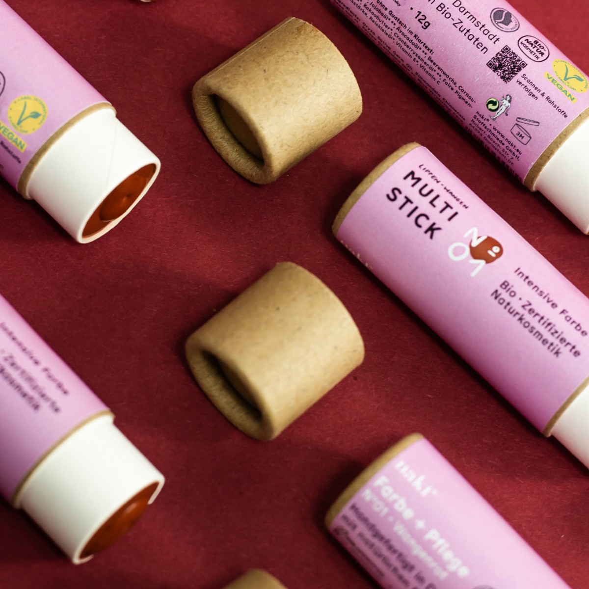 nakt® Farbstift • Der Multi-Stick | Pflege + Farbe