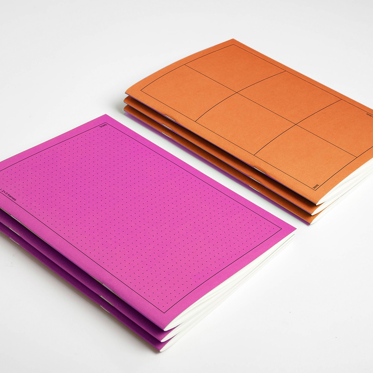 booq – Set mit 7 Notizheften – Edition Julie Joliat