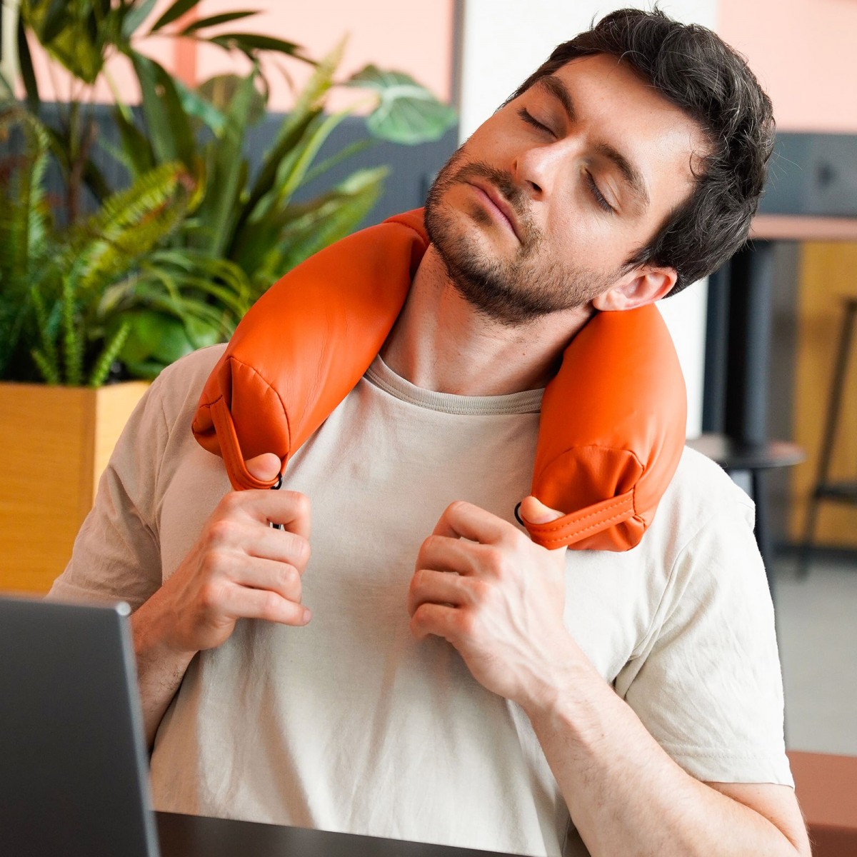 paddo Amalfi lime - Ergonomisches Positionierungskissen, flexible Ergorolle für Deinen Schreibtisch