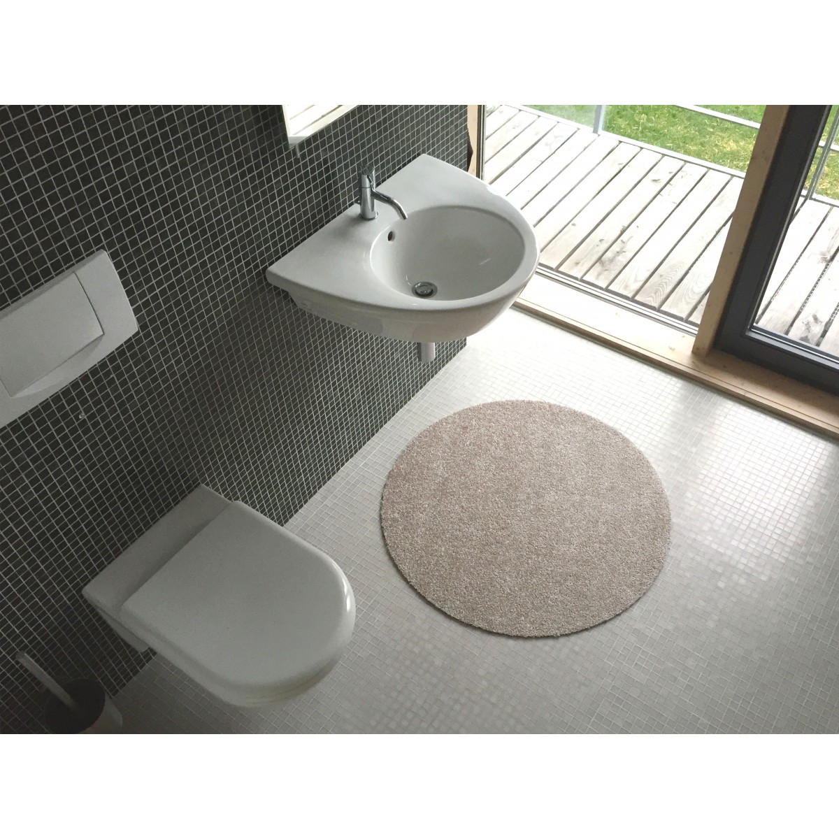Keilbach Fußmatte point-grande ø115cm 