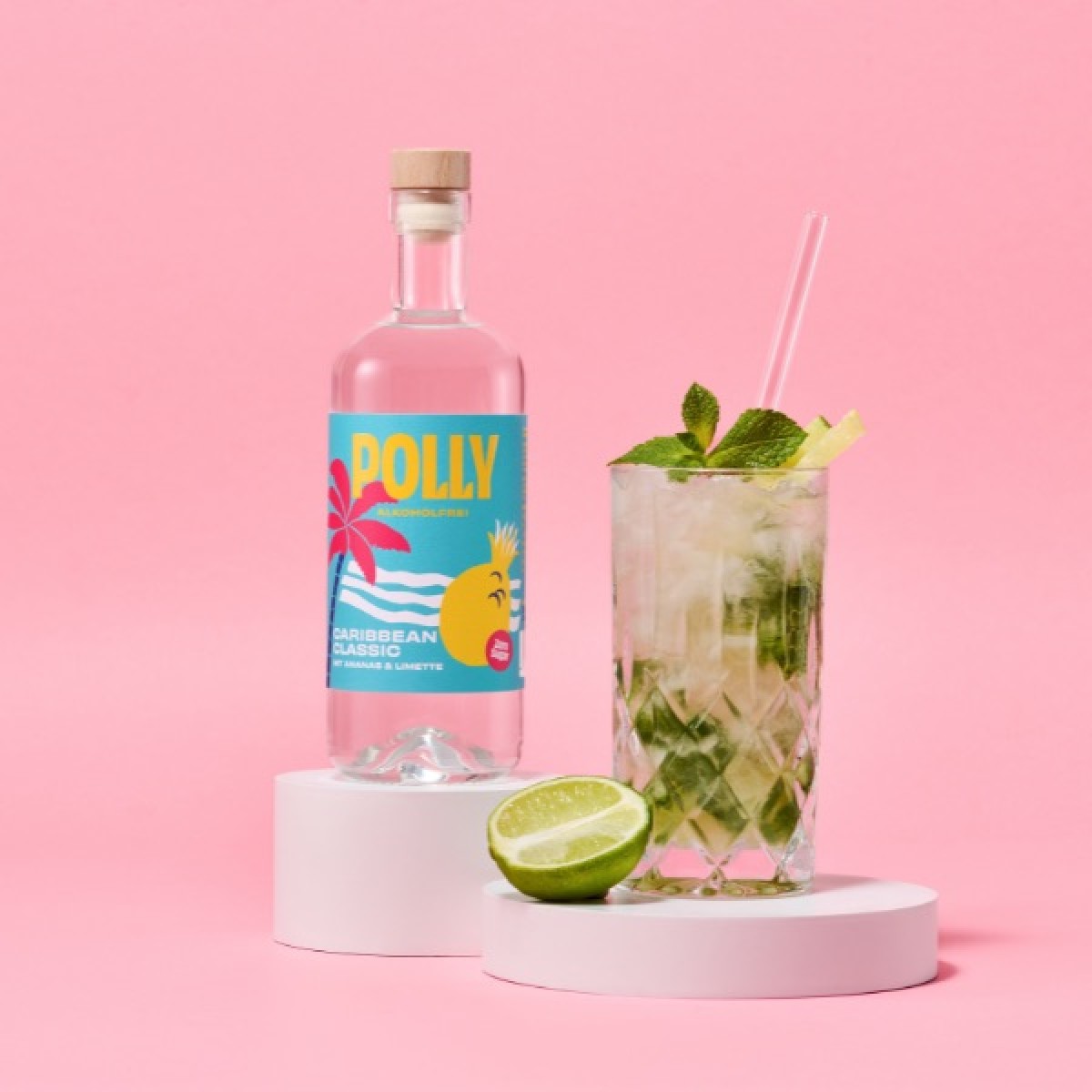 POLLY Caribbean Classic 500 ml - Alkoholfreie Alternative inspiriert von Rum