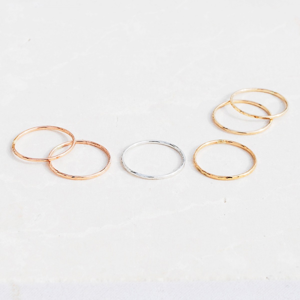 iloveblossom DELICATE FLOWER RING // silver