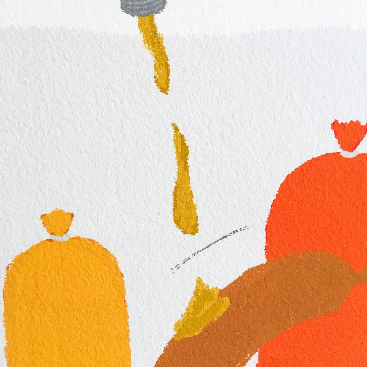 Wurstballon – YUKY RYANG hochwertiger Kunstdruck (Giclée), Format 40 x 40cm