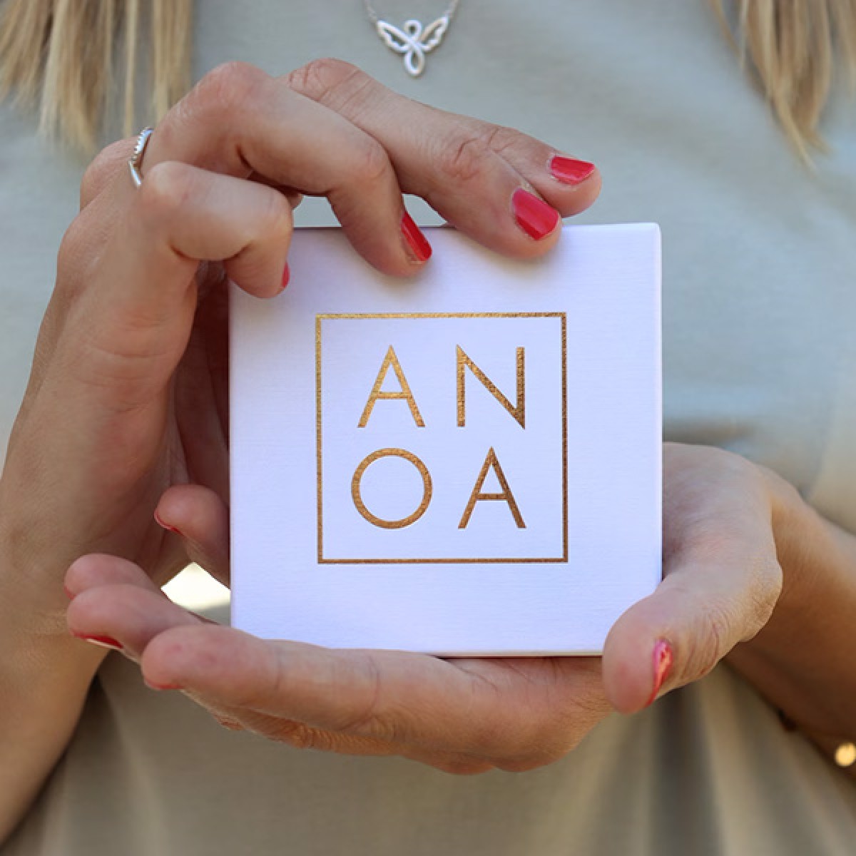 Anoa lange Kette Mond
