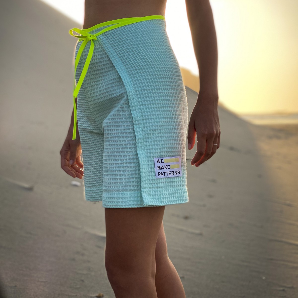 We Make Patterns - Wrap Up Shorts Mint