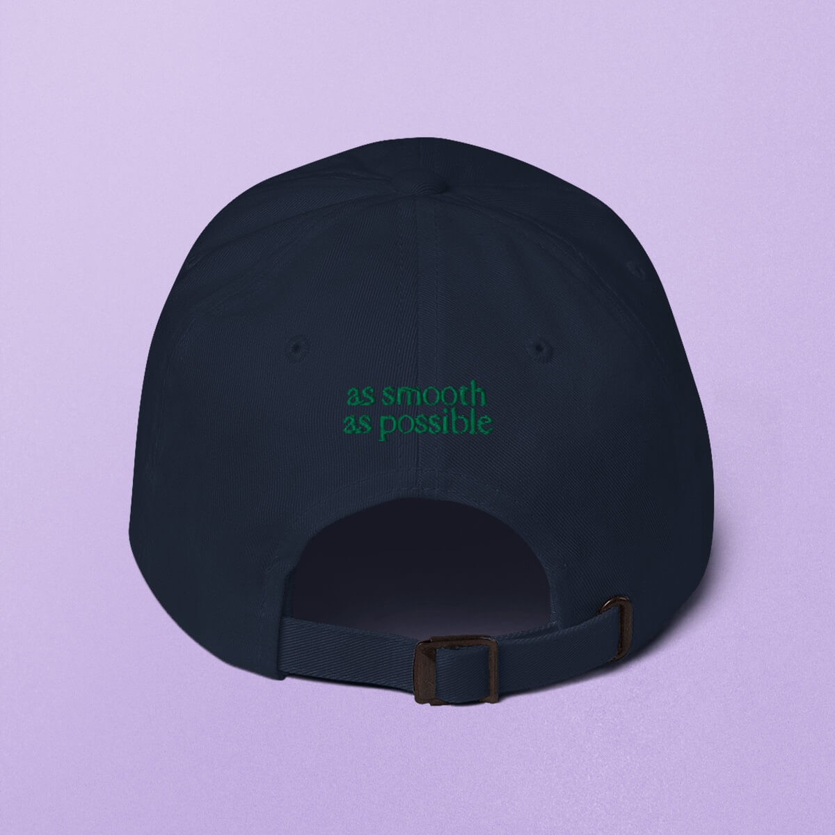 ASAP, as smooth as possible Cap, dunkelblau – studio ciao