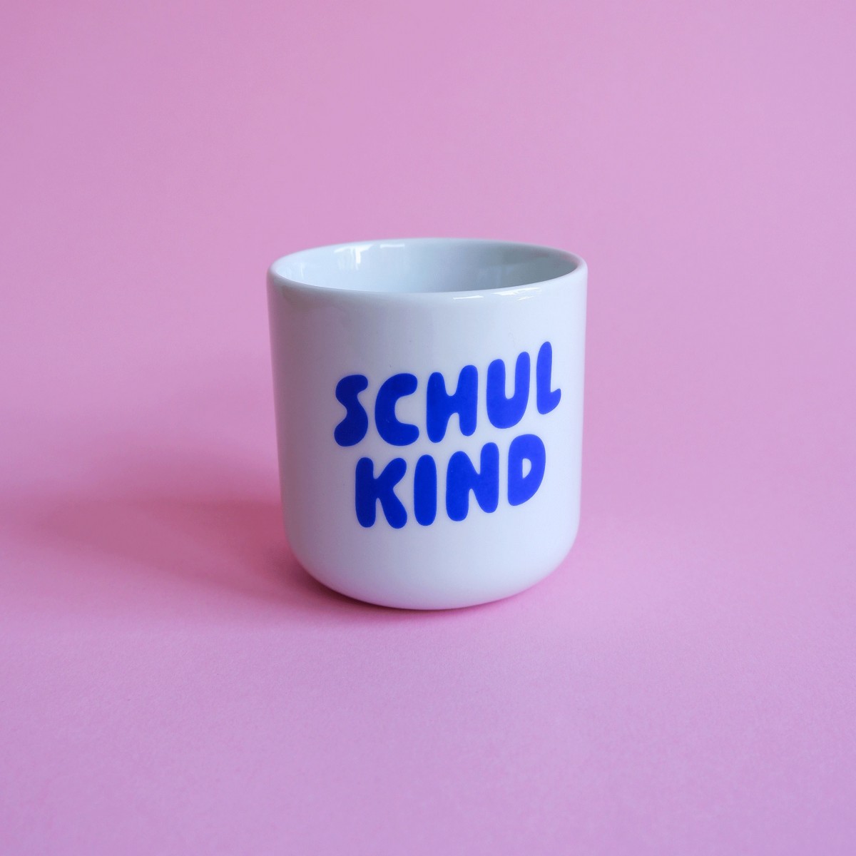tinyday . Schulkind Becher Kinderbecher Tasse| blau