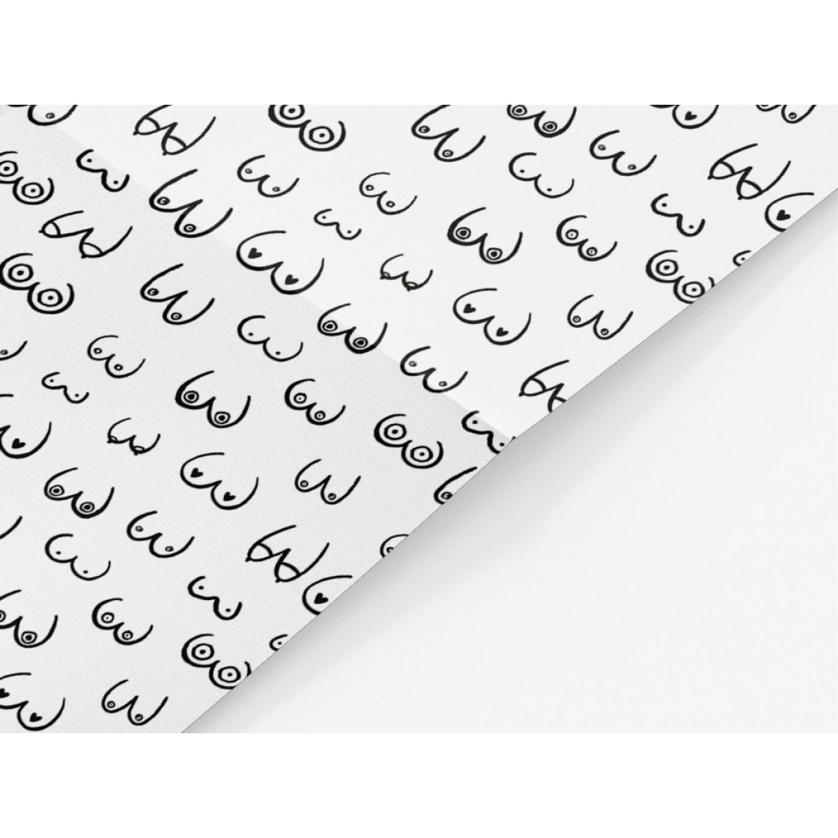 typealive / Geschenkpapier / Busenfreunde (gefaltet)