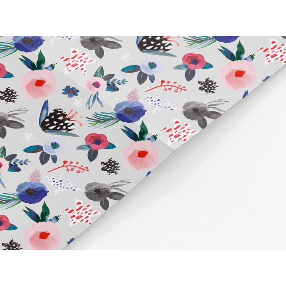 typealive / 5x Geschenkpapier / Scandi Bloom (gefaltet)