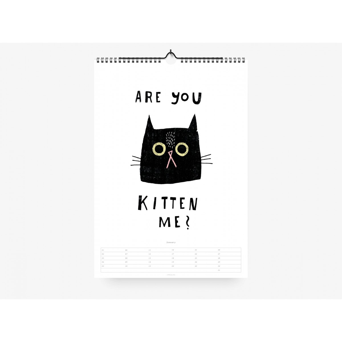 typealive / Wandkalender / Catisfaction  